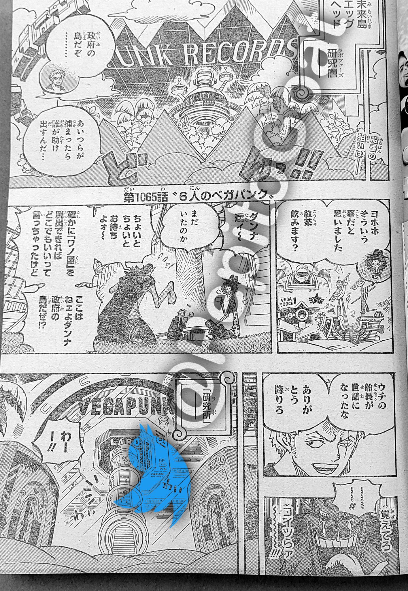 ONE PIECE SPOILERS on X: #ONEPIECE1065 Translation of page 1