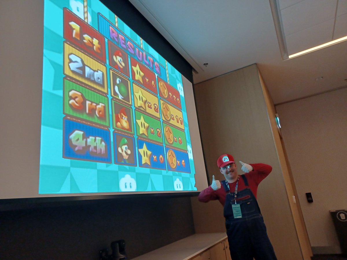 IsaacMorrison38's tweet image. Nothing beats playing #MarioParty with friends/strangers. I&apos;d like to thank #halcon2022 and #GameOverCancer for giving me the opportunity to make/ruin friendships on the big screen by kicking shells and taking stars. Next time you see me walking in, pray you get to play in teams.