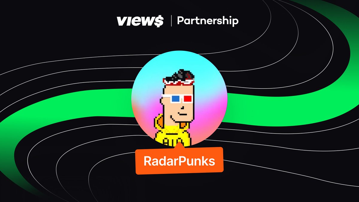 RadarPunks 🤝 Views 

Welcome to the Views ecosystem, @RadarPunks.