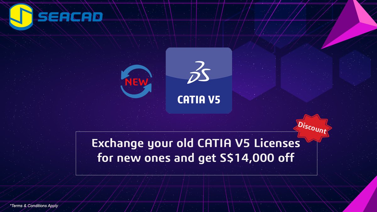 SEACADTech's tweet image. Great deals await as we nicely wrap promotions for our Annual Innovation Day 2023. Don&apos;t miss out these event exclusive deals! 

If you have any enquiry about promotions, please reach out to us :) sales@seacadtech.com

#seacadswid2023 #deals #Solidwork