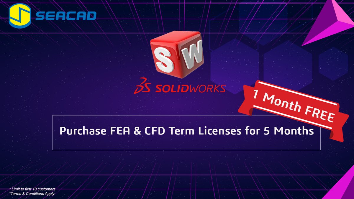 SEACADTech's tweet image. Great deals await as we nicely wrap promotions for our Annual Innovation Day 2023. Don&apos;t miss out these event exclusive deals! 

If you have any enquiry about promotions, please reach out to us :) sales@seacadtech.com

#seacadswid2023 #deals #Solidwork