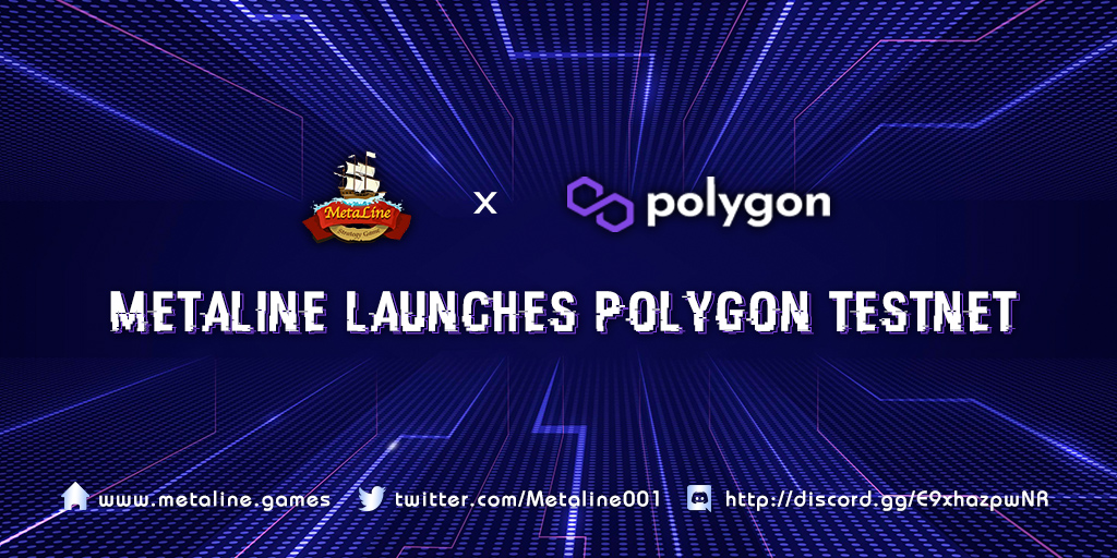 🔥#MetaLine will start Polygon Test soon!🔥

⏰Test Time: Nov 2, 12PM-Dec 2, 12PM
🎁Reward:10,000 USDT+200 WL

⏩Details:
medium.com/@Metaline001/m…

⏩Guide for Polygon Test:
medium.com/@Metaline001/g…

Heads up everyone! 🙌
@polygonstudios <a href="/0xPolygon/">Polygon | POL</a> <a href="/0xPolygonNews/">0xpolylabs</a> #GameFi #NFTs