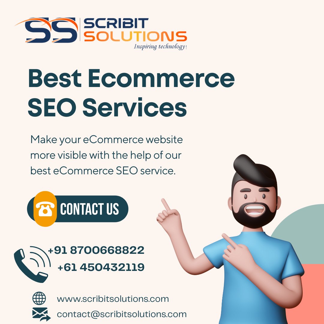Scribitsolution's tweet photo. #ScribitSolutions hired a team of the best #eCommerce #SEO Service. Our team is highly talented and experienced. We ensure to make your brand visible to more targeted customers.
Connect with us at https://t.co/8zjkDSDwKr
#seoservices #eCommercemarketing #leadgeneration https://t.co/WA55shyiHc