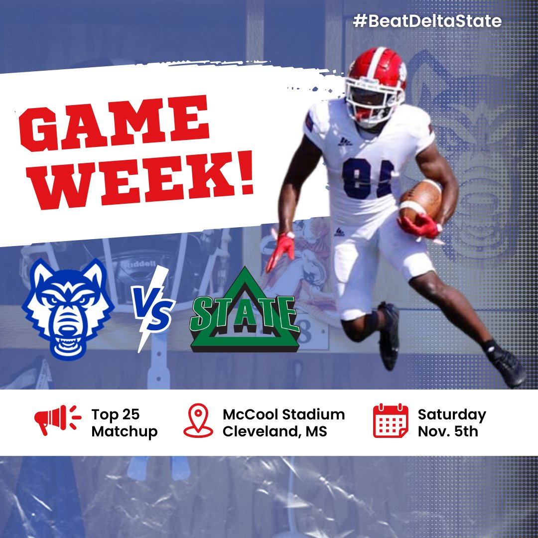 WolvesUpdateUWG's tweet photo. Wolves head to the Magnolia State for a Top 25 battle‼️ 

#WeRunTogether #BeatDeltaState https://t.co/PD1IrOICyB