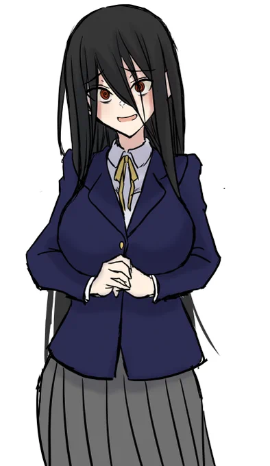 黒依香乃でっけぇし顔は整ってるけど目つき悪くて溢れ出る陰キャオーラでぼっち髪で顔を隠さないとストレスになる彼氏君相手にはどすけべ淫キャになる 