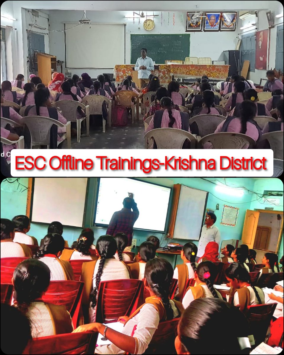 AP_Skill's tweet photo. @AP_Skill has Conducted Offline Trainings on @awscloud - #MSoffice and #BasicIT at Employability Skill Centers at @KrishnaDistrict https://t.co/QjNojw41Hw