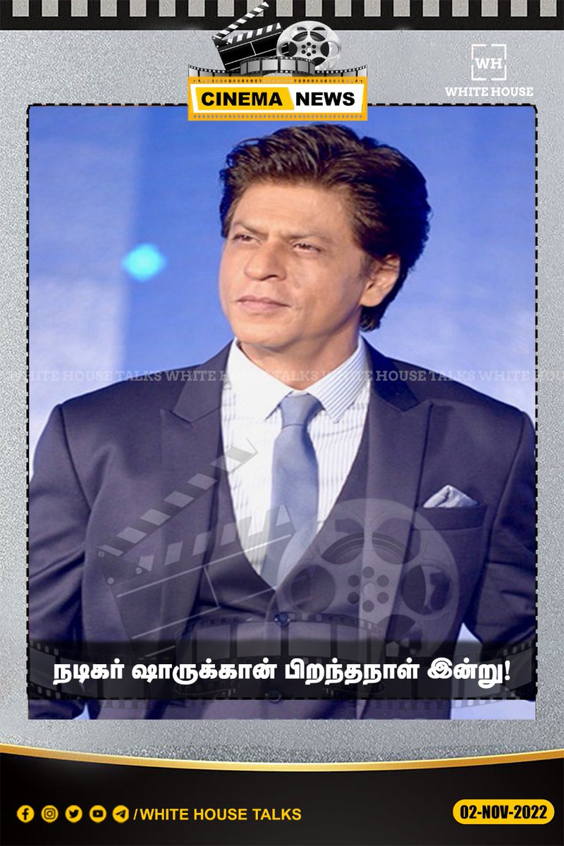 whitehousetalks's tweet photo. Happy Birthday sharukhan
@actorsharukhan @whitehousetalks https://t.co/70rZcUxaa9