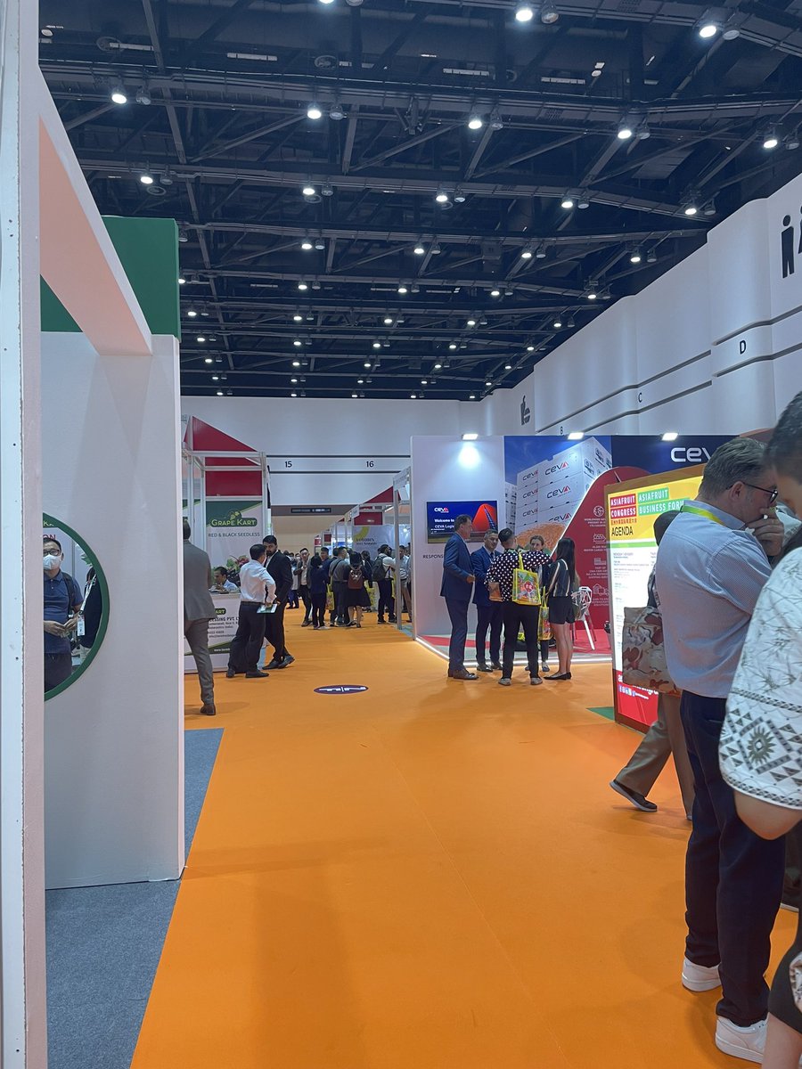 HTran215's tweet photo. #asiafruitconference BKK 2022 https://t.co/jhc4tePMKP