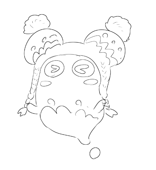 冬のおぼうしもらったピ 
