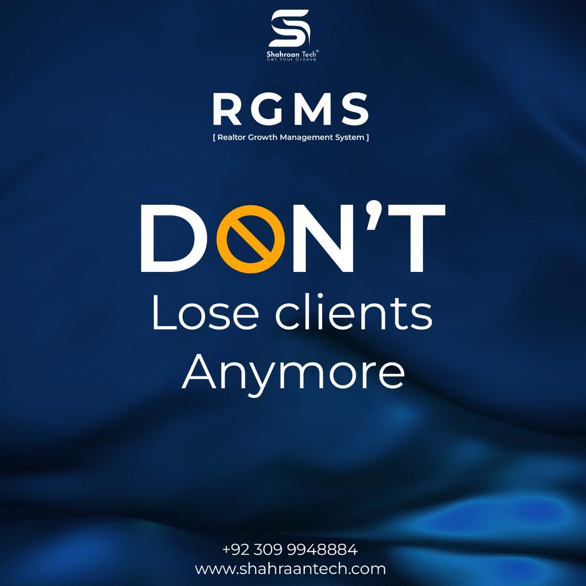 ShahraanTech's tweet photo. RGMS (𝐑𝐞𝐚𝐥𝐭𝐨𝐫 𝐆𝐫𝐨𝐰𝐭𝐡 𝐌𝐚𝐧𝐚𝐠𝐞𝐦𝐞𝐧𝐭 𝐒𝐲𝐬𝐭𝐞𝐦)
✅ Leads Management
✅ Follow up Management
✅ Sales Management
✅ Data Safety & Security
✅ Accounts Management
✅ HR Management & Payrolls
✅Automated Reports
#shahraantechpvtltd #CRM #RGMS #Software https://t.co/ZIYkT0wWGH