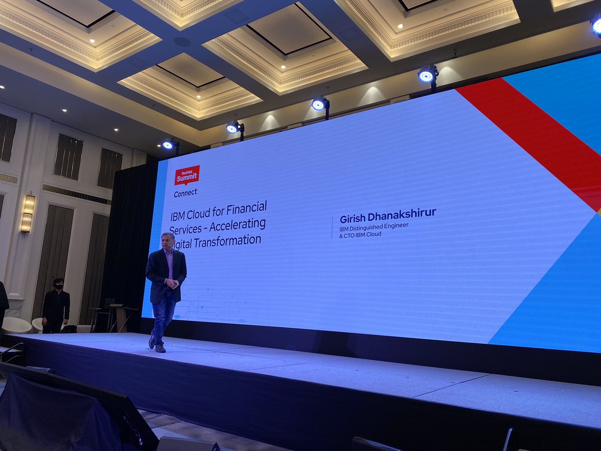 dh_girish's tweet photo. It was an awesome experience to deliver a talk on @IBMcloud FS Cloud and Satellite at @openshift summit in Jakarta!

Loved the energy! https://t.co/fvKUnF9zPE
