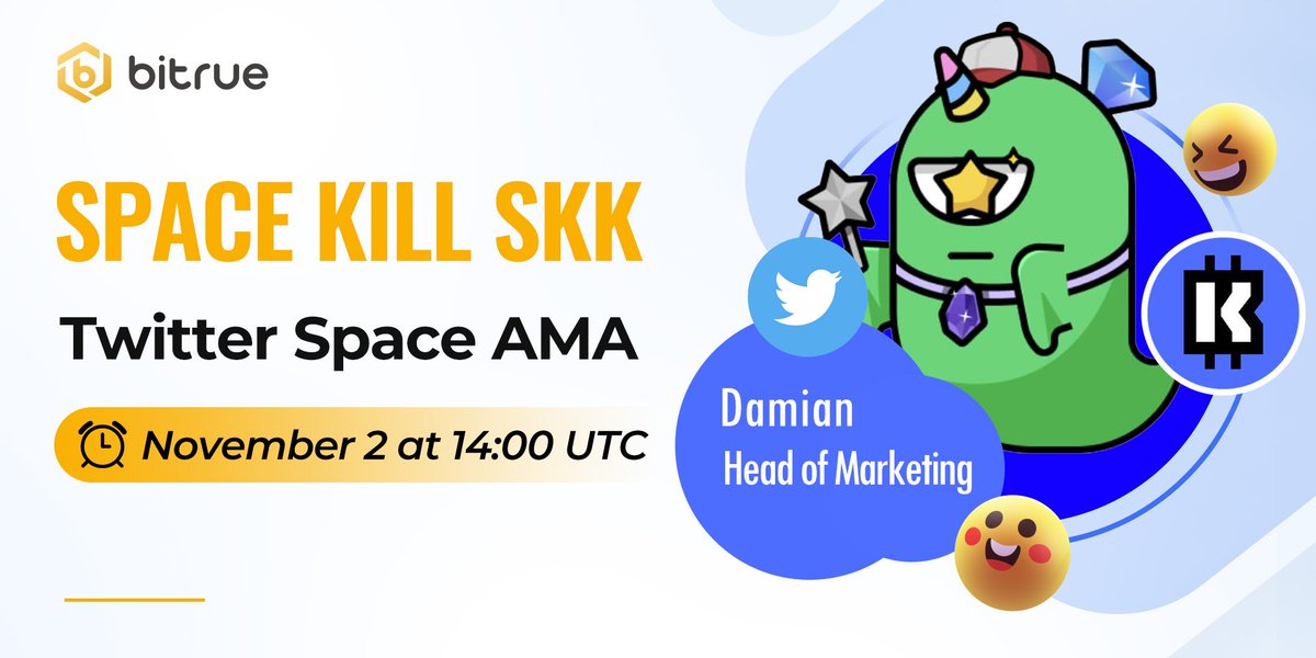 DonVickky37's tweet photo. Get ready for the @BitrueOfficial and @SpaceKill_game twitter space AMA.
See details 👇👇👇
#Spacekill #TwitterAMA https://t.co/eFMdCGwsMb