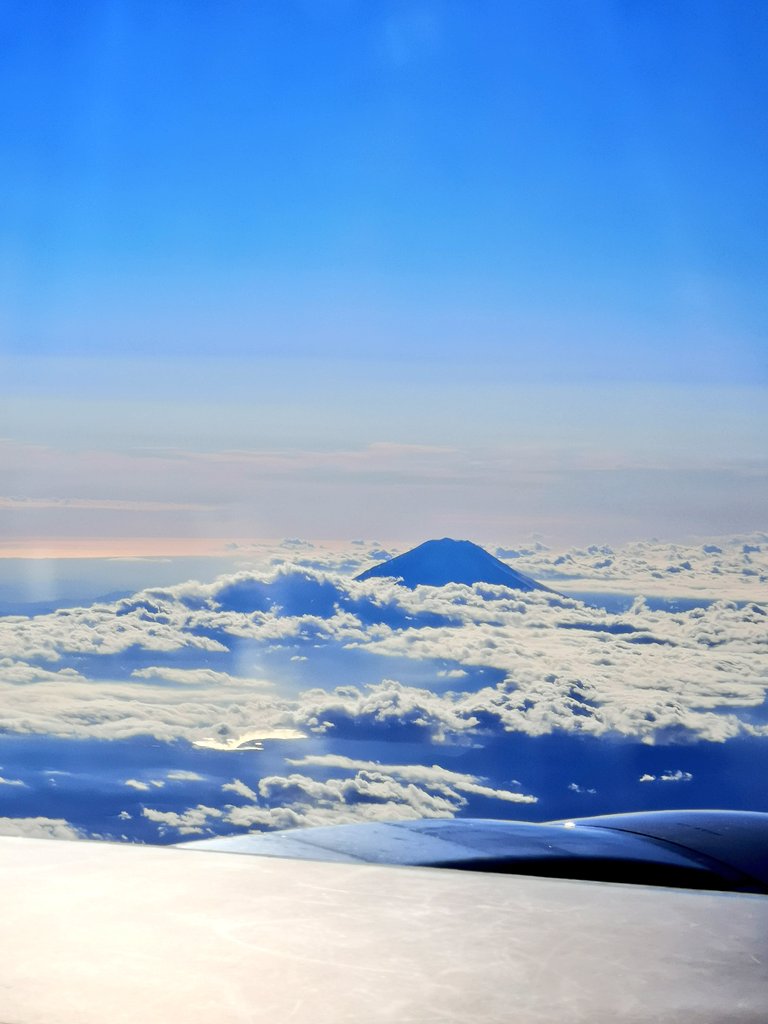 LOVEFLORASNOWTY's tweet photo. 久しぶりの のんエモちゃんとの空の旅✈️
いい天気通り越して暑いんだけど笑
真っ青でEVERBLUEな空を添えて
富士山も綺麗に見えました🗻
島根に行ってきマース エモさん待ってて~🥰😆
#Omoinotake #DECADETour @Emoaki05 https://t.co/SeEArNhWpf