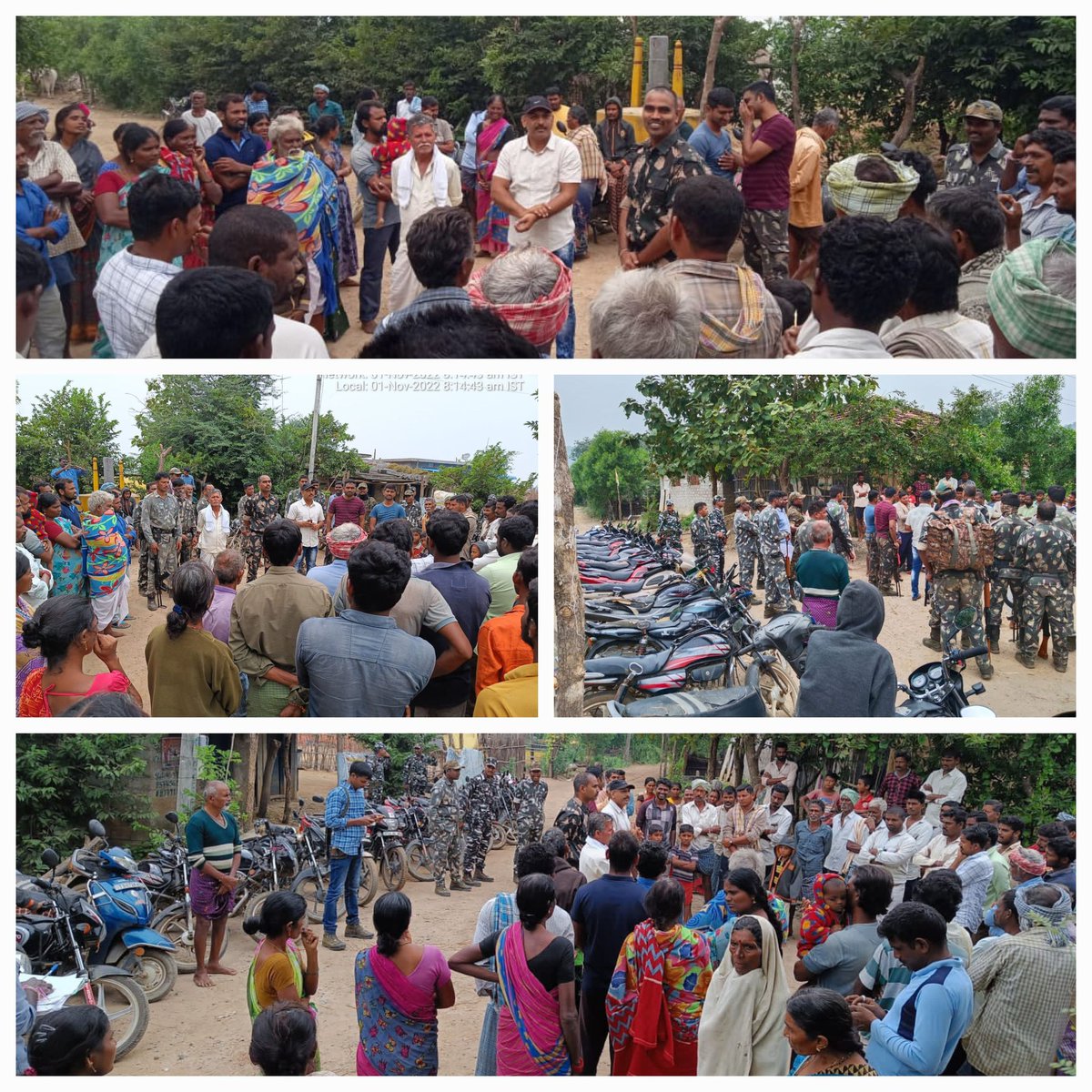 mhbdpolice's tweet image. As part of #Community_Contact Programme, @pskothaguda police visited Cheruvumundu thanda and interacted with the villagers to know their #FeltNeeds.
@TelanganaDGP @TelanganaCOPs 
@Collector_MBD @AclbMahabubabad 
@sdpomahabubabad @psgudur 
@pskothaguda @psgangaram