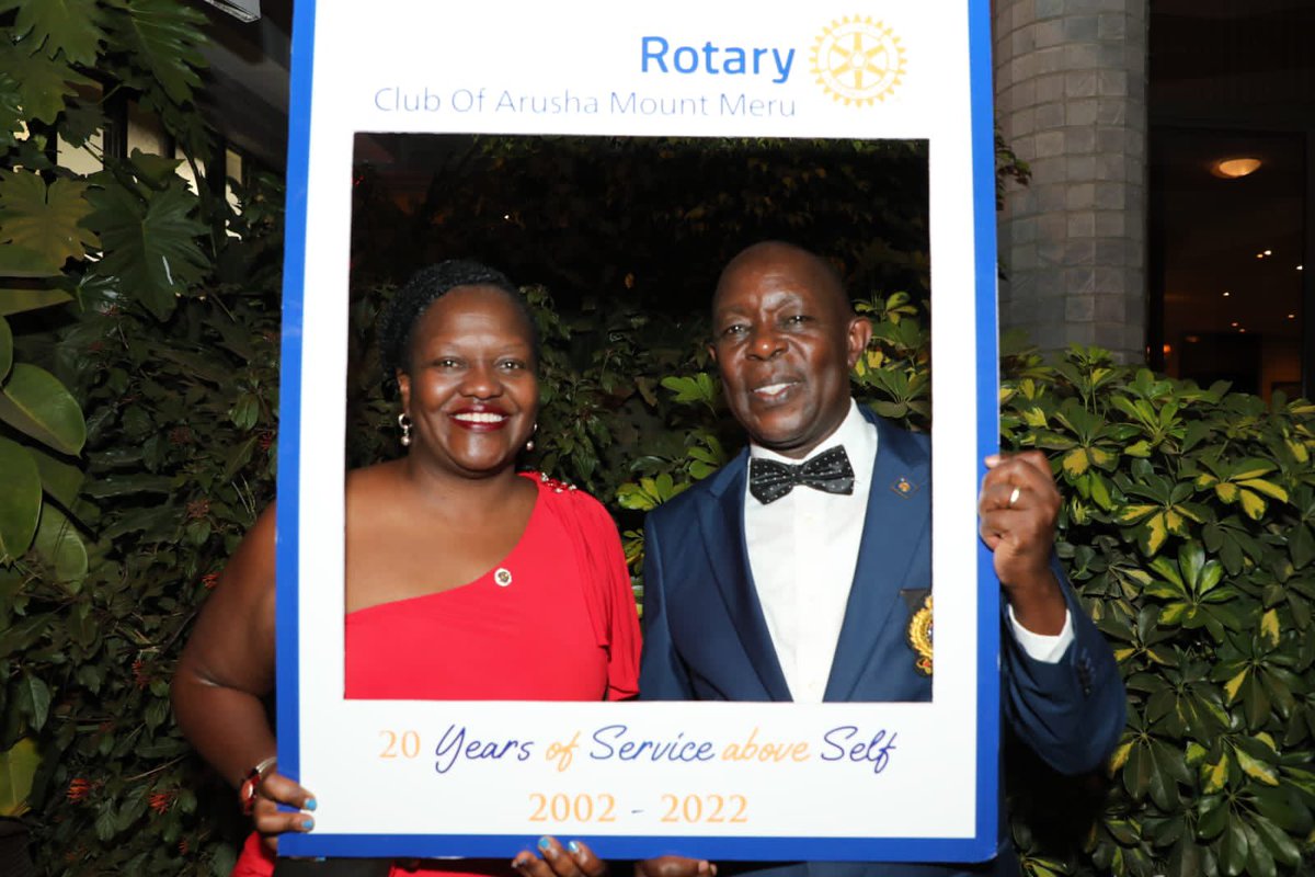 rcamm2021's tweet photo. Honoured with the presence of District Governor Peace Taremwa during the 20th Anniversary of our club's charter https://t.co/A0HYBZDjqY