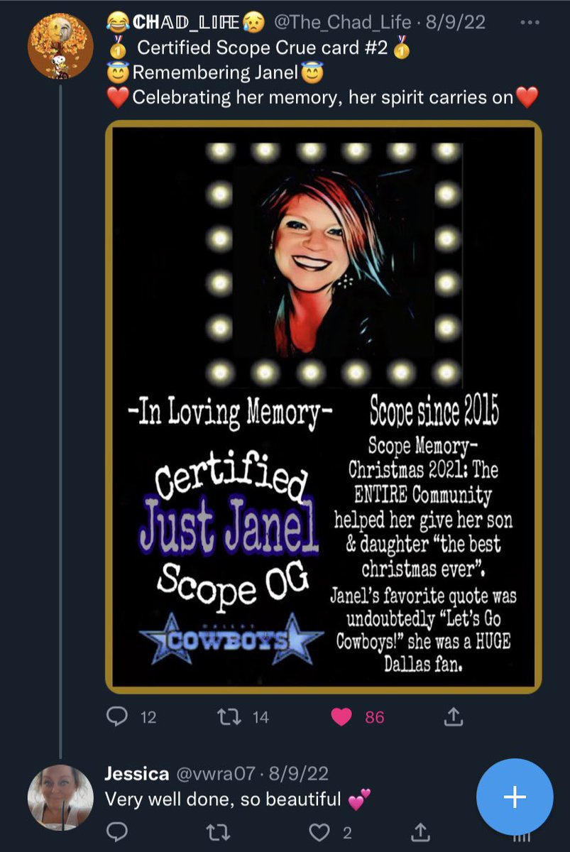 vwra07's tweet photo. @Cheeseburgaah Beautiful, kind &amp; sweet Janel 💕🙏🏻 https://t.co/oRn4e0Wy5J