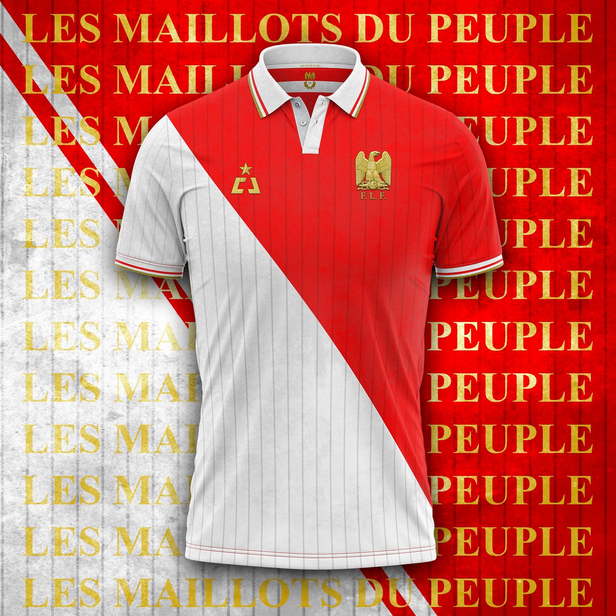 concept_sainte's tweet photo. Ils sont là ! 

Après des mois de travail avec le @ListenbourgGOV, nous vous présentons Les Maillots du Peuple. 🔴🤍

👋 @ListenbourgActu @MCListenbourg @Parliament_List @sport_GOUV @ListenbourgMGov
---

#Listenbourg #WorldCup2022  #ListenbourgFootball #Soccer #BallonDor #Benzema https://t.co/5ekK9uBHqm