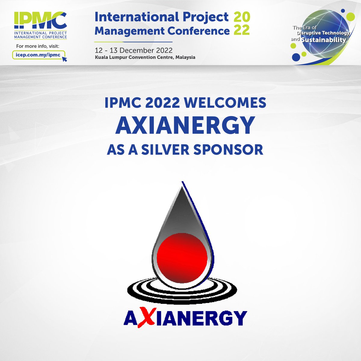 IPMCOfficial's tweet photo. IPMC 2022 welcomes AXIANERGY as a Silver Sponsor. AXIANERGY has spurred to be one of the pioneers in the world of gas pipeline construction immerging in Malaysia’s Oil and Gas Industry as a distinguished G7-Class Contractor. 
#ipmc #projectmanagement #conference #exhibition https://t.co/RyRL9Ze3cz