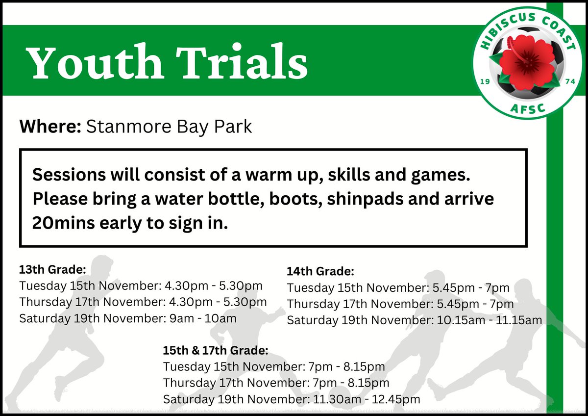 Save the dates! 🗓