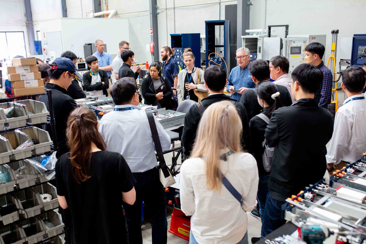 Yesterday we welcomed Electricity Generating Authority of Thailand (<a href="/EGAT_Official/">กฟผ. Official</a>), to our Tomago Manufacturing facility. Joining was <a href="/CSIRO/">CSIRO</a>, providing training services to EGAT as well as <a href="/EYnews/">EY</a> and Partnerships for Infrastructure.

bit.ly/3zyPabK

#batteries #energy