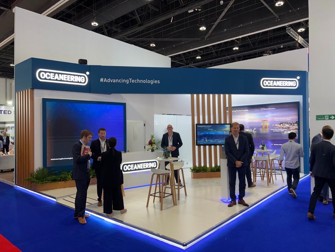 Oceaneering's tweet photo. Join us in Hall 8, Stand 8130, for day 3 of @ADIPECOfficial! Stop by and learn how our advanced technologies and services can meet your diverse project goals.
https://t.co/k5F58wHJur
#advancingtechnologies #ADIPEC2022 #futureofenergy https://t.co/N6bihfBEdo