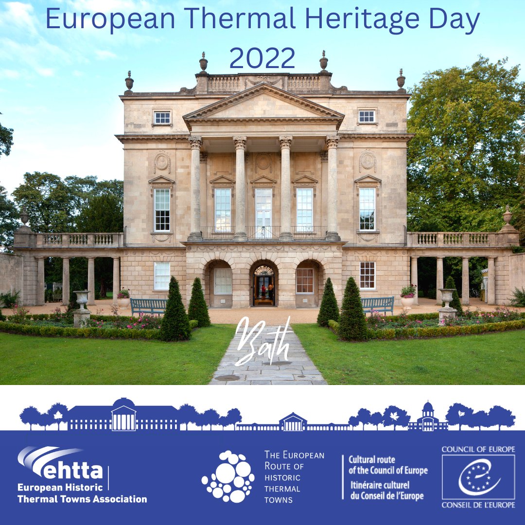 Parks and gardens are an essential feature of the City of Bath. Join us on 4/11, 10.00 CET (Zoom/Facebook Live) to find out more about the recent restoration of the Sydney Pleasure Gardens behind the Holburne Museum #HistoricThermalTowns #thermalheritageday #greatspatownsofeurope