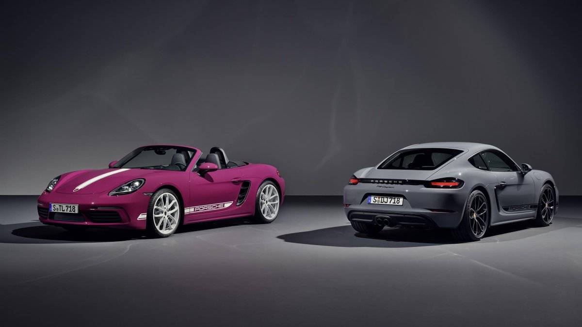 PorscheNewsroom's tweet photo. The #718StyleEdition is an exclusive variant for #Porsche customers who attach particular importance to striking design. More information: https://t.co/zlX498ZCGA https://t.co/lYS8wXi4bs
