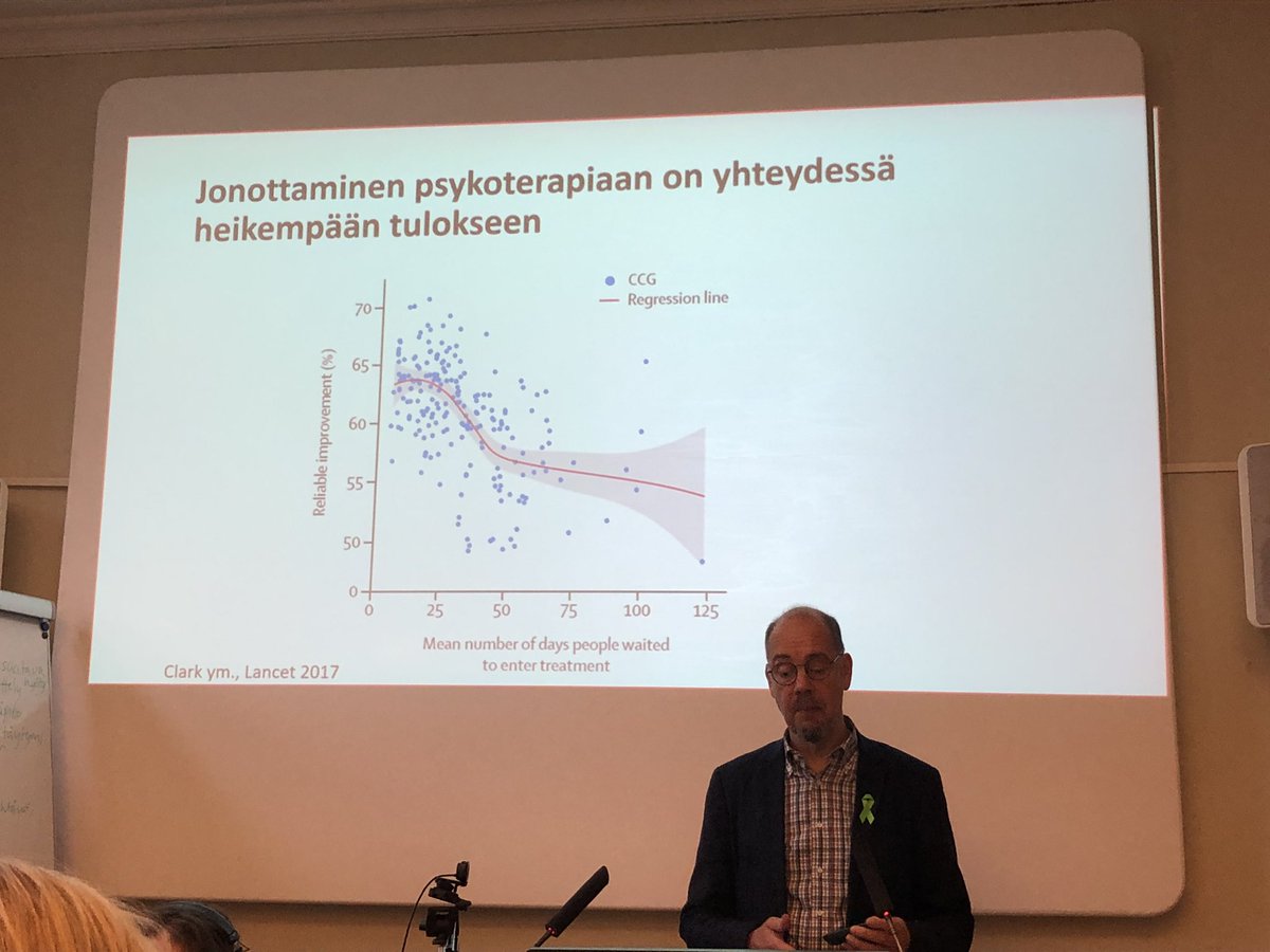 ”Paha olo ei jonossa parane” totesi päättäjäwebinaarin avauspuheenvuorossa <a href="/paularisikko/">Paula Risikko</a>. Kristian Wahlbäck <a href="/mentalblog/">Kristian Wahlbeck 🇫🇮🇺🇦</a> kertoi miten jonotus vaikuttaa hoitotuloksiin. Eiköhän ole aika lopettaa jonottaminen ja aloittaa heti hoitaminen! @TerapiatEL #mielenterveys