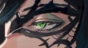 #このタグを見た人は自分の絵柄の目部分を見せる 