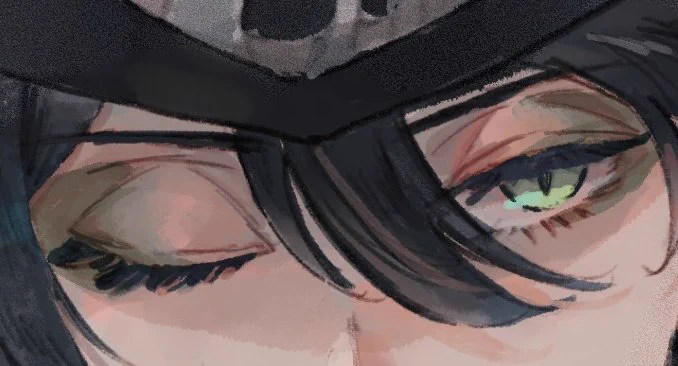 #このタグを見た人は自分の絵柄の目部分を見せる 