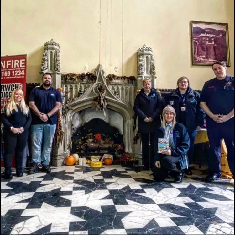 NptSafety's tweet photo. Rob from our Team attended a Paws on Patrol event with Sara from our @ArsonMaww . Great event partnership working and promoting Safe and Well visits. @mawwfire https://t.co/6kg8oXKqQM