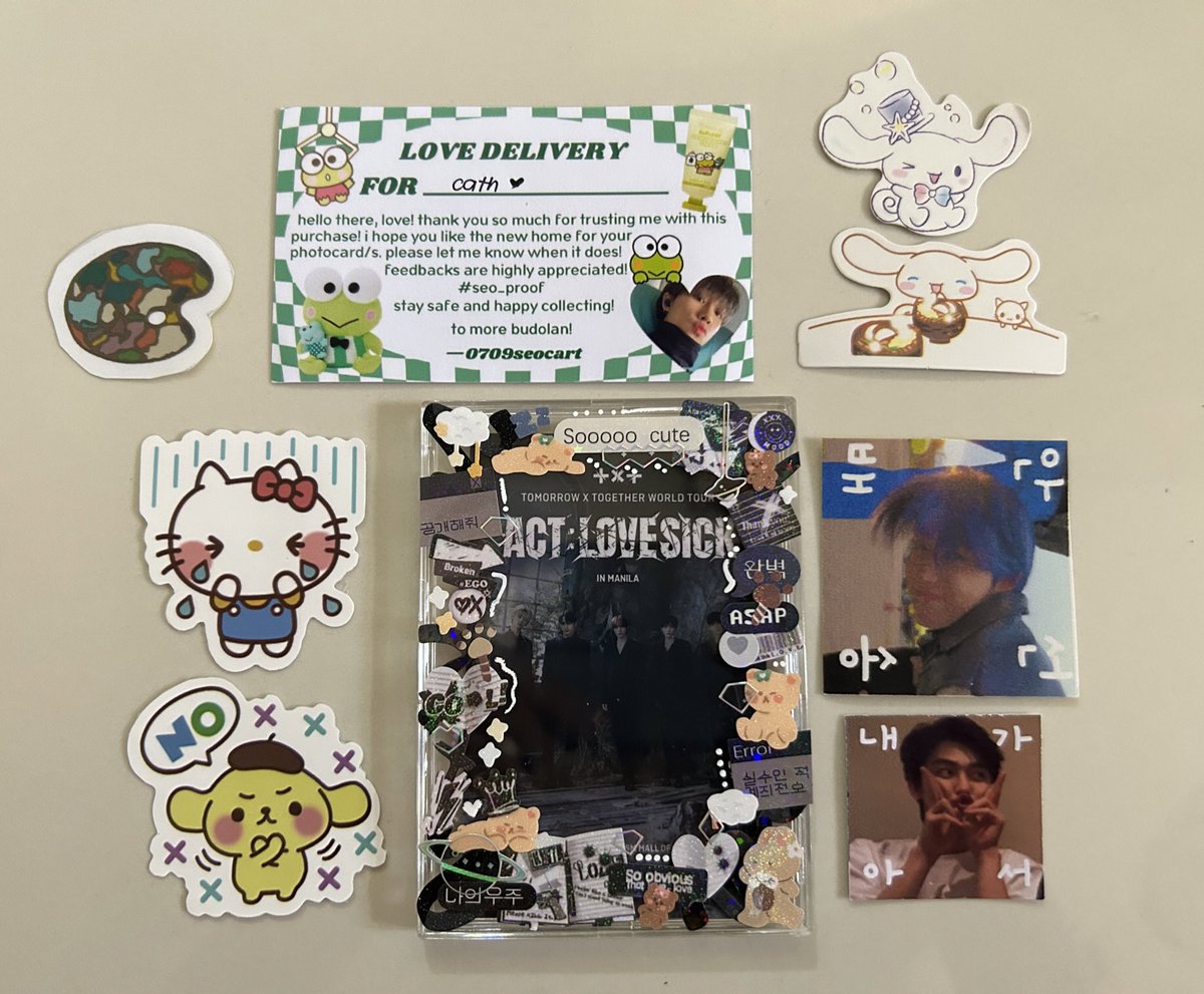 iHugKodzuken's tweet photo. ꒰ #nekozbuys pretty mail ꒱

💌 @0709seocart — #seo_proof 

Hi po!! Sorry for the very late feedback po 😭 SOBRANG GANDA PO TALAGA NG GAWA NIYO FOR CARD SNAPS HUHUHU 100/10 po siya 😭🫶 HOPE TO PURCHASE FROM YOU AGAIN SOON PO 😭😭 https://t.co/BARTz6qHba