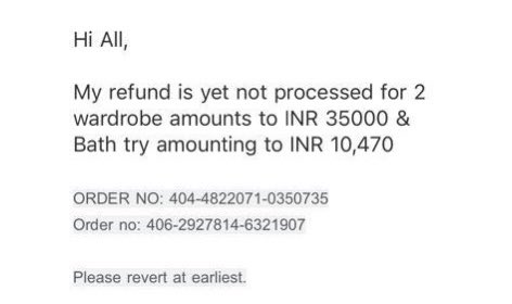 yashtwits's tweet photo. @amazon @amazonIN  @JeffBezos refunds not processed worth almost 50k for months while the products were never delivered.. inspite of multiple reminders. #poorservice @ConsumerCom #fraud #cheating https://t.co/9cXsLGp9lE