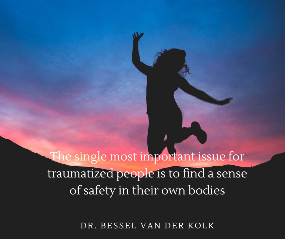 TraumaRecovery_'s tweet photo. "The single most important issue for traumatized people is to find a sense of safety in their own bodies." - Dr. Bessel van der Kolk

Learn More -> https://t.co/8GaLXx9m1o

#love #loveislove #trauma #recovery #traumarecovery #medicine #cure #understanding #relationships #success https://t.co/8FOShSUC9k