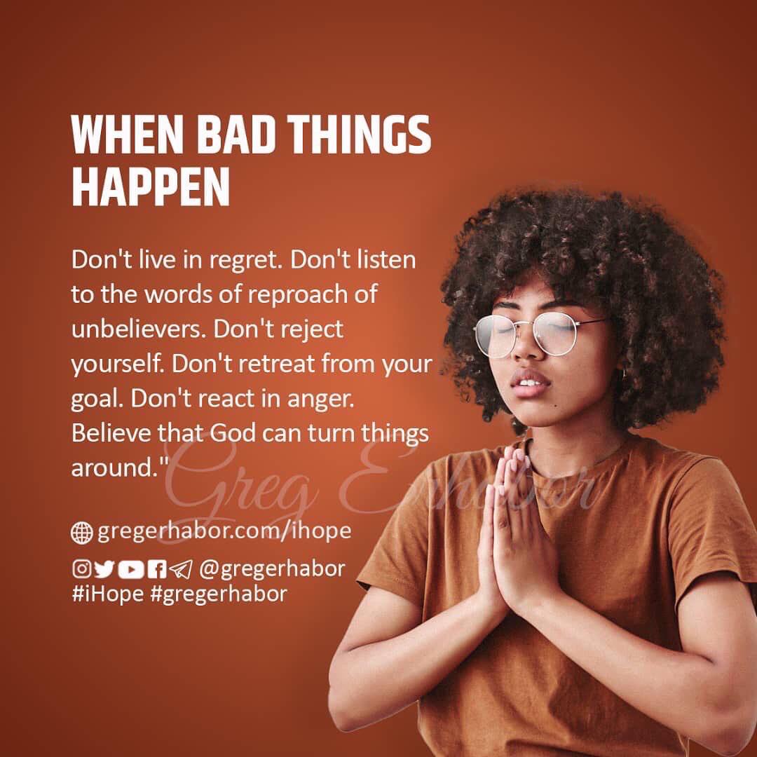 spokesmancom's tweet image. When you experience down turning situations, rather than blame God or allow the words of  men quench your faith; come up higher in faith that things can turn around for your good. 
#anger #unbelievers #reproach #goal #believe #retreat