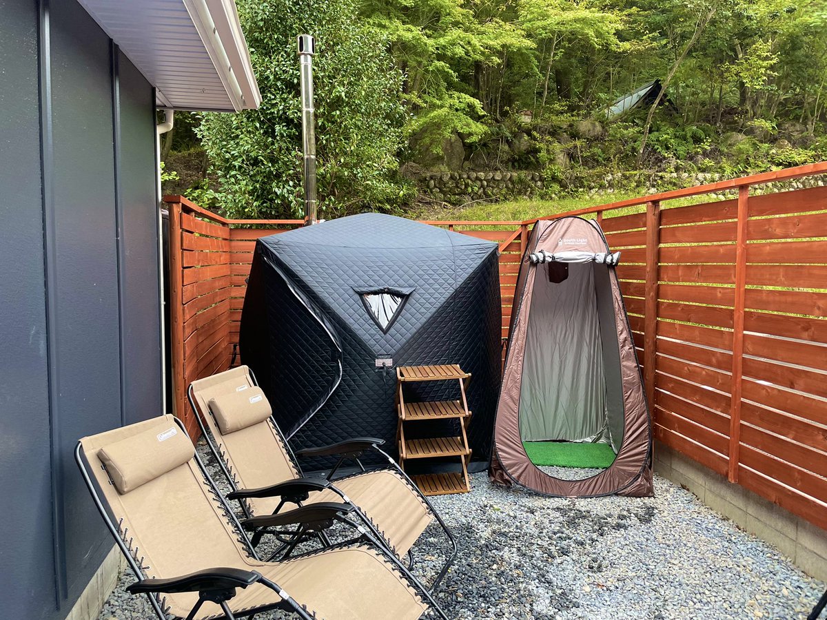 h_m_771's tweet photo. 三重県いなべ市でテントサウナが可能
宇賀渓キャンプ場にて

キャンプ用品レンタルショップ
https://t.co/ESItPGFrR9

サウナ後は売店でアイスクリーム(o_o) https://t.co/Xwg0tbxm9a