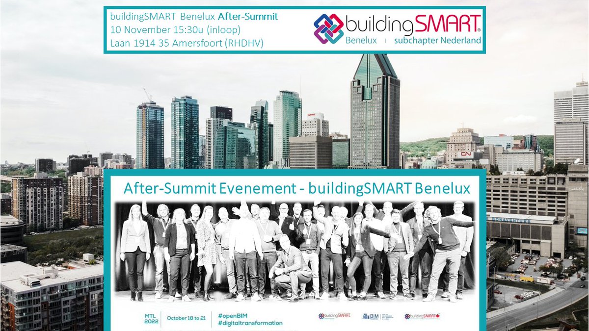 Wat leuk, een afterparty! buildingsmart.nl/evenementen/pr…