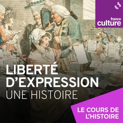 Liberté d’expression, une histoire 🗞

Le Cours de l’histoire tous les jours à 9h pile sur <a href="/franceculture/">France Culture</a> 

- Zola, assassiné pour ses idées ?
- Presse clandestine et mazarinades 
- Pamphlet, caricature : satire à vue !
- Radios libres, ondes de révolte
▶️ radiofrance.fr/franceculture/…
