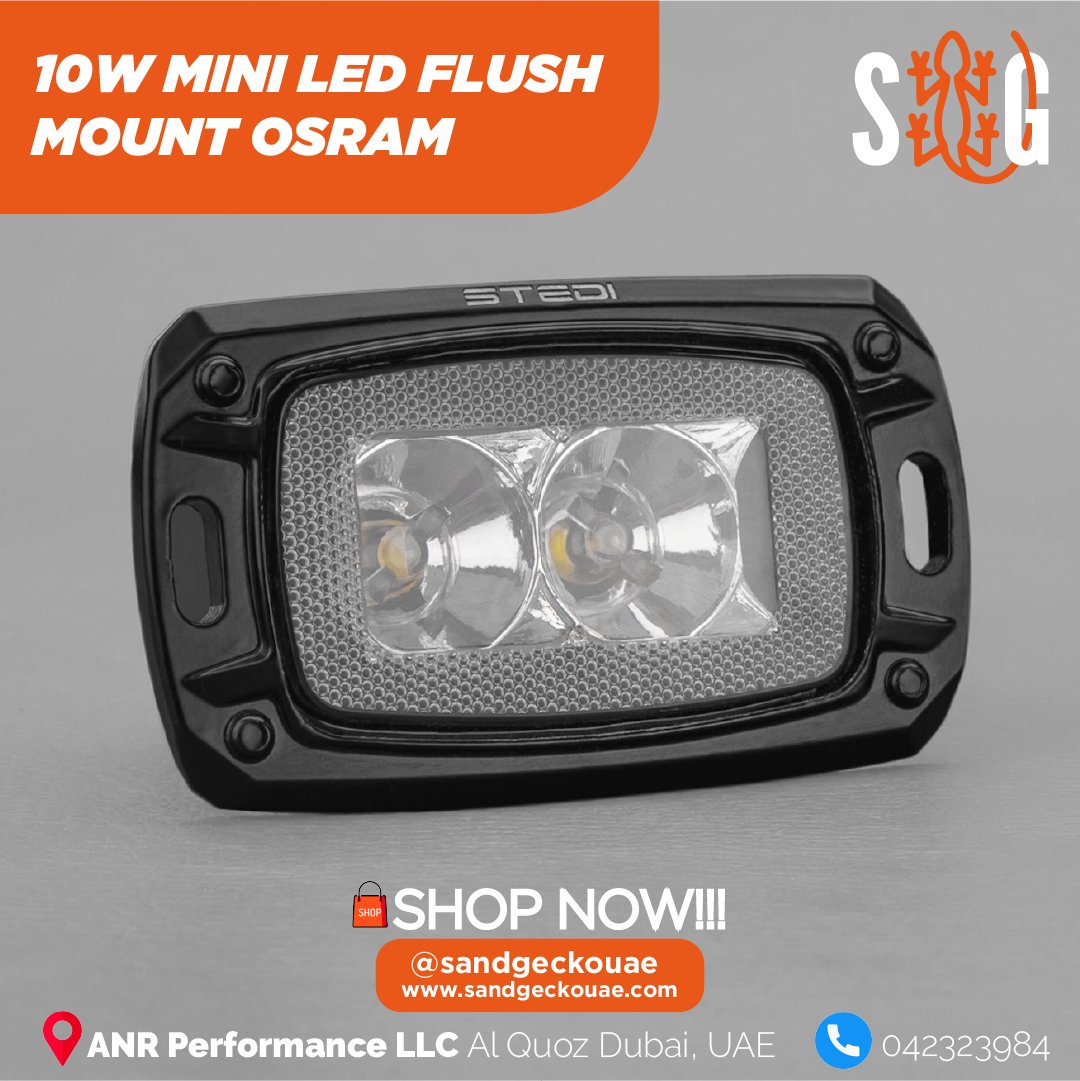 sandgeckouae's tweet photo. 𝐏𝐫𝐨𝐝𝐮𝐜𝐭:🔥10W MINI LED FLUSH MOUNT OSRAM🔥

Buy Now 🌐 https://t.co/kBpY3KY0g2
Follow Us on Social Accounts 👍 @sandgeckouae

#stedi #barlights #ledlighting #sandgeckouae #miniledlights #10wledlight #cargarageindubai #stedidealer #uae #dubai🇦🇪 https://t.co/pX0f9QafUG