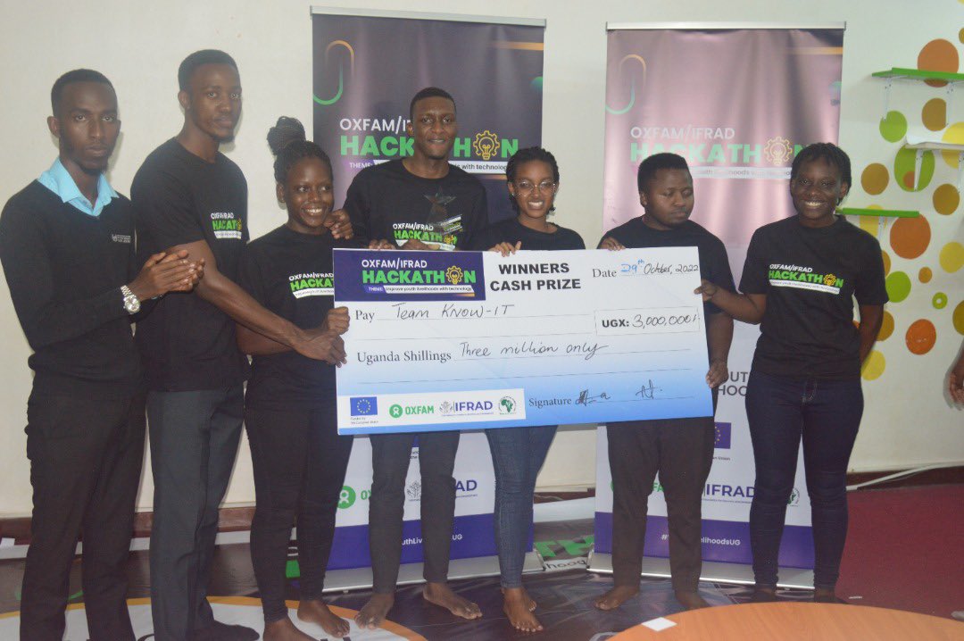 APPRECIATION: Because of you, sustainable and achievable solutions towards impacting #YouthLivelihoodsUG through #tech were hacked. <a href="/miic_ug/">Makerere Innovation & Incubation Center</a> thanks all participants , partners and all who made it. The win is for all of us #Innovators for a #Global #Change