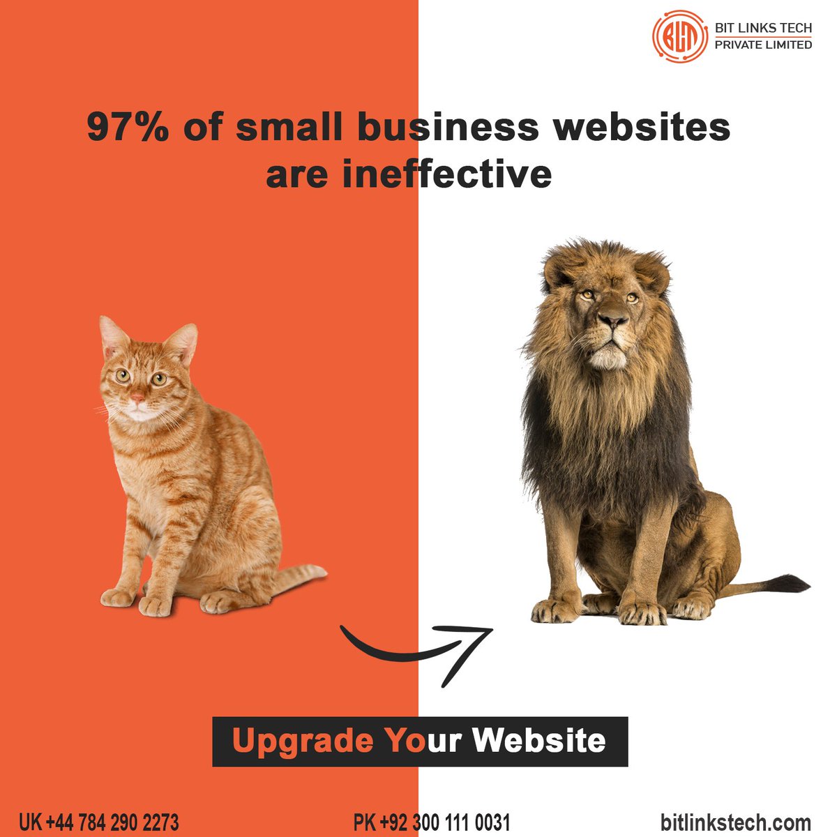 bitlinkstech's tweet photo. There are many reasons to update your website.
🇵🇰 +92 300 111 0031
🇬🇧 +44 784 290 2273
🌎 https://t.co/D7h7ZpIzkL
#websitedesign #websiteupdate #websiteupgrade #changetheme #grow #businessmarketing #digitalmarketing #products #customers #FindCustomers #businessdevelopment https://t.co/xMrFiL90u3