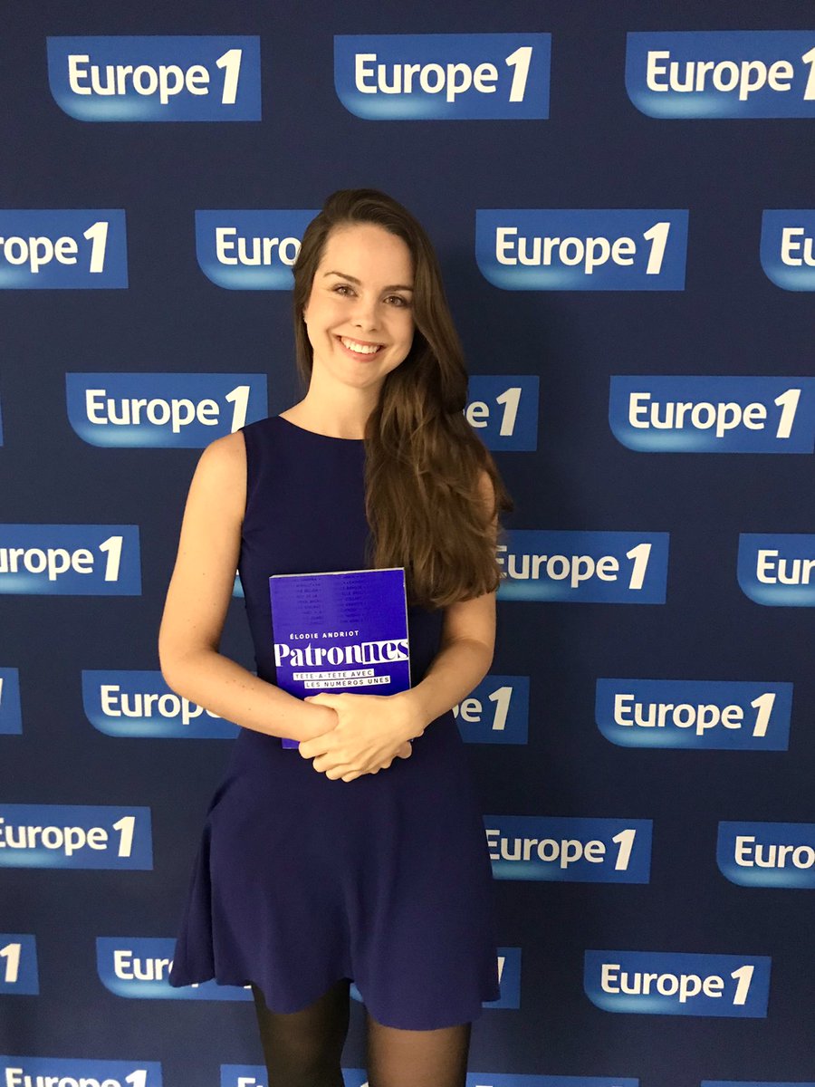ElodieAndriot's tweet photo. Les #Patronnes sont sur @Europe1 📖🎙
Un immense merci à #marcmessier @AdrienBaget @YohannTritz #omblineroche ✨
@AlbinMichel @bazaille_g https://t.co/FBIlDUBKyW