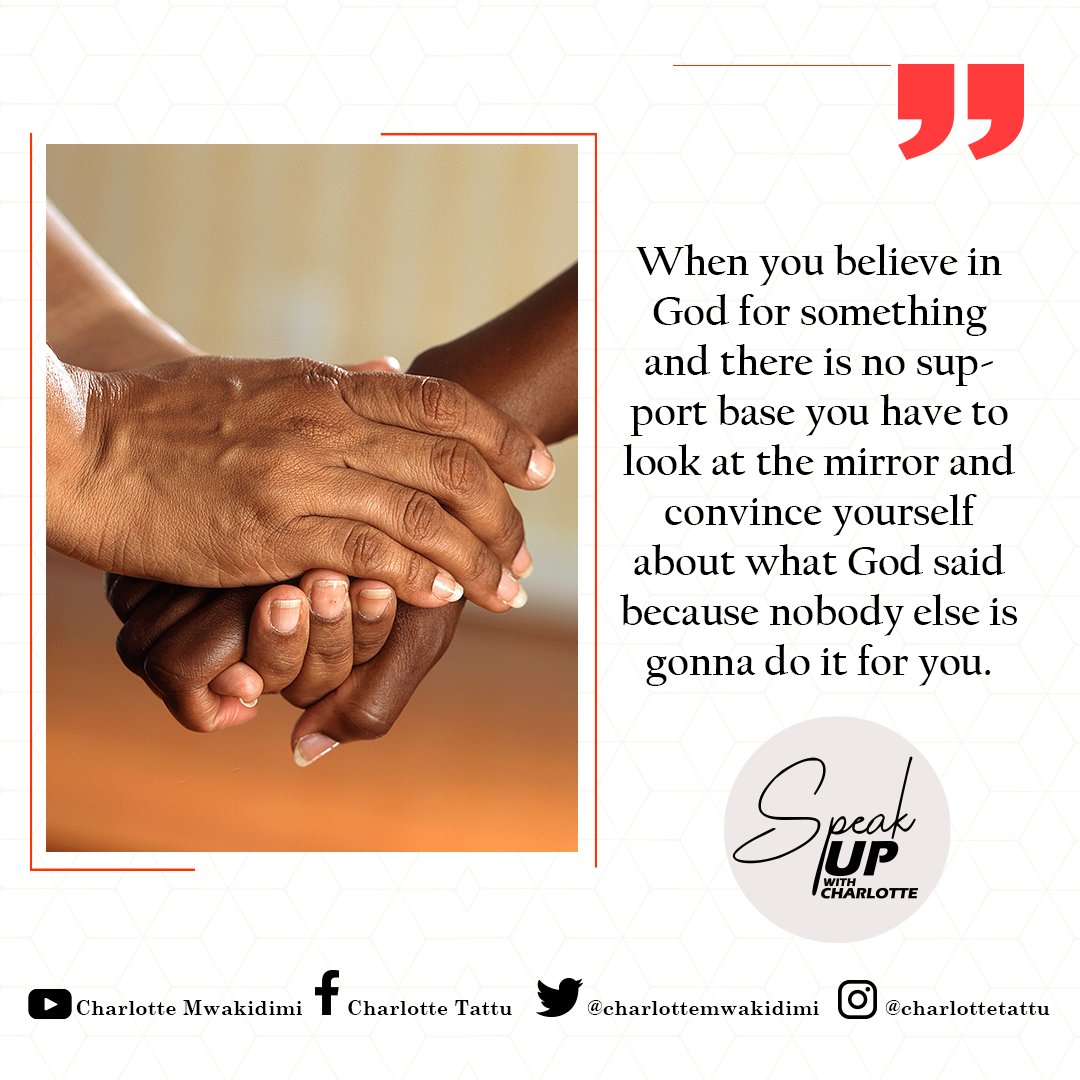 Remember your identity in Christ Jesus. You are a child of God. No matter the circumstances. Seek God's face. Trust and believe better days are coming. #SpeakupWithCharlotte #SpeakLife #CharlotteMwakidimi #Gospel