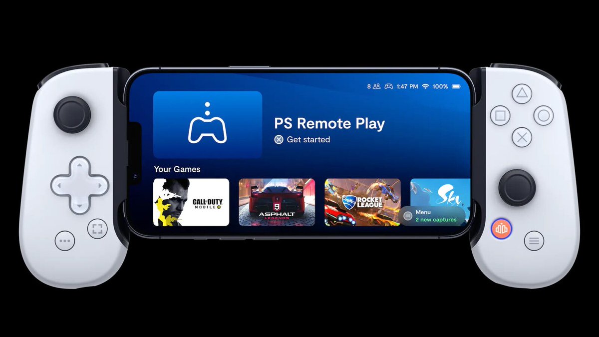 ApparataNL's tweet photo. Backbone One verandert je iPhone of Android in een controller https://t.co/zhrPMjMVzN https://t.co/CT0DHBD4wf