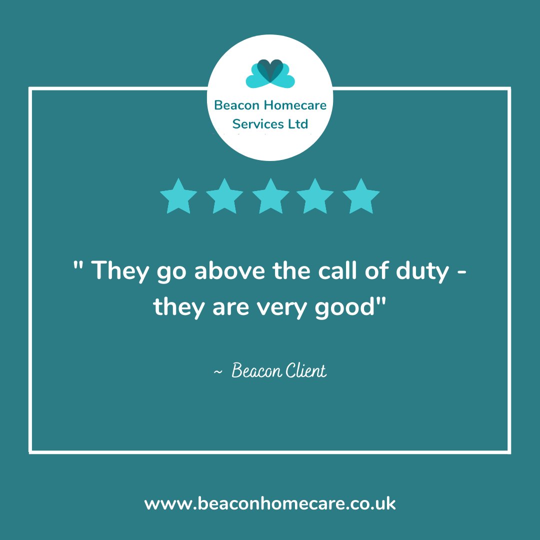 ⭐⭐⭐⭐⭐

We are truly grateful for the wonderful testimonials left by our clients:

🌐bit.ly/careersatbeacon

#caregiver #penrithjobs #carlislejobs #edenvalleyjobs #caregiver #seniorcare #seniorliving #healthcareprofessional