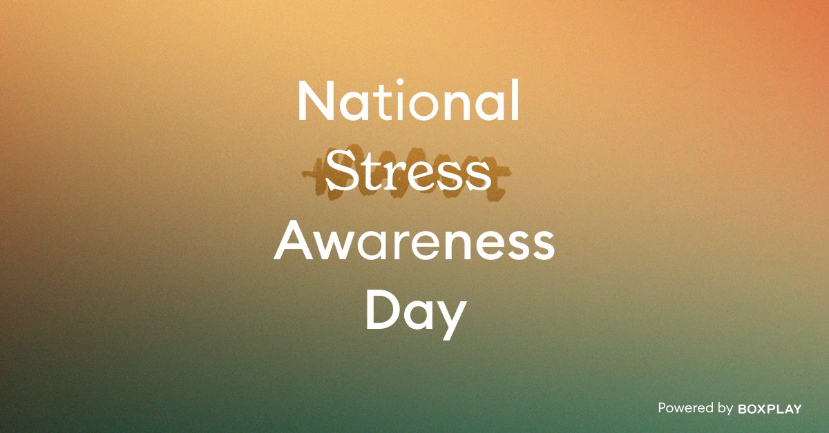 How can communication redefine our relationship with stress? 

Can we embrace it, channel it, use it to motivate us toward a deadline or an opportunity, rather than harm our mental and physical health?

#redefiningstress #nationalstressawarenessday #stressmanagement