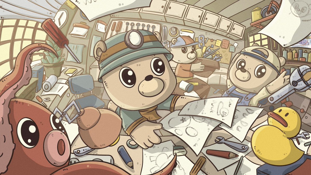 🐻Dudulab characteristic giveaway😍
I will place 2 dudulab Wl spot.🥰
🤔You need 
①.Follow <a href="/dudulabNFT/">DuDu</a> 
 @Alicexian0507  
②.Rt 💖 post  tag 3 friends
③.Write down why you like dudulab🎁（This is the focus）❗
#NFTGiveaways  #nft #NFTProjects