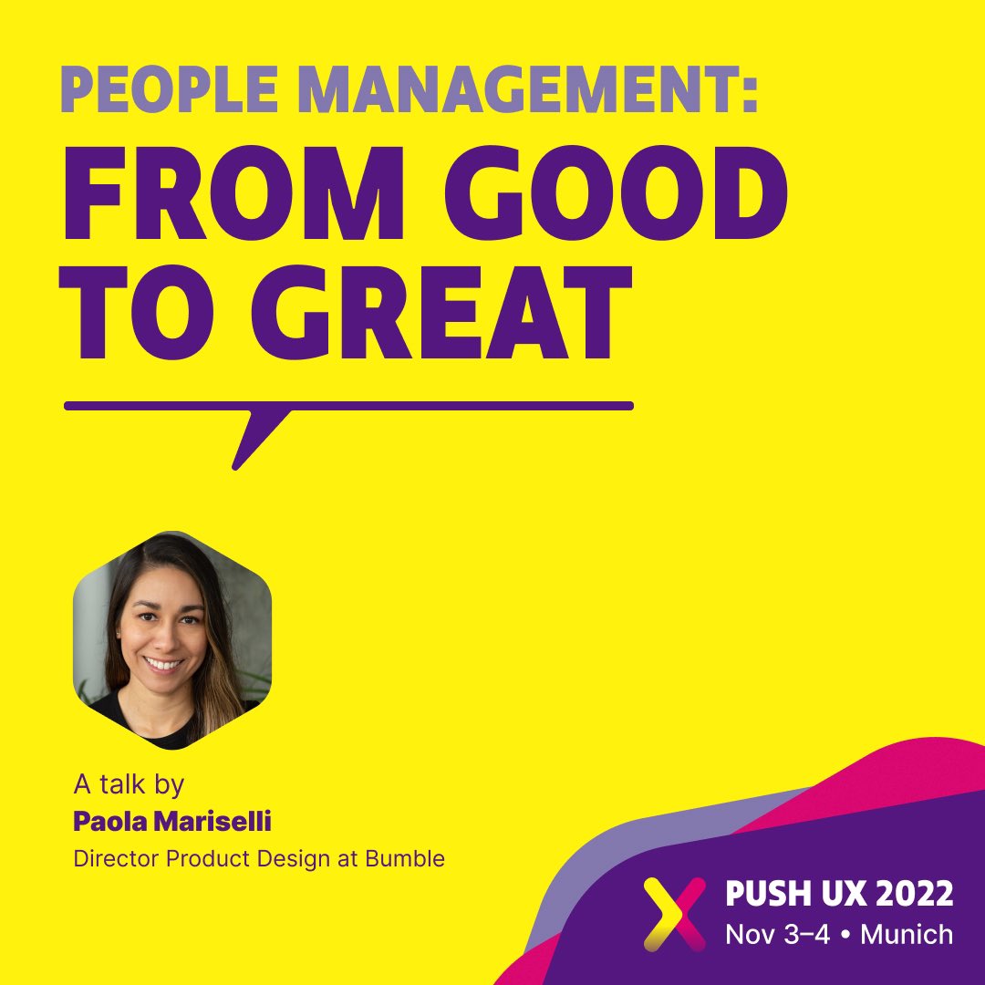 Excited to share this talk <a href="/pushconf/">PUSH</a> in Munich. If you’re around this Friday, come say hello!