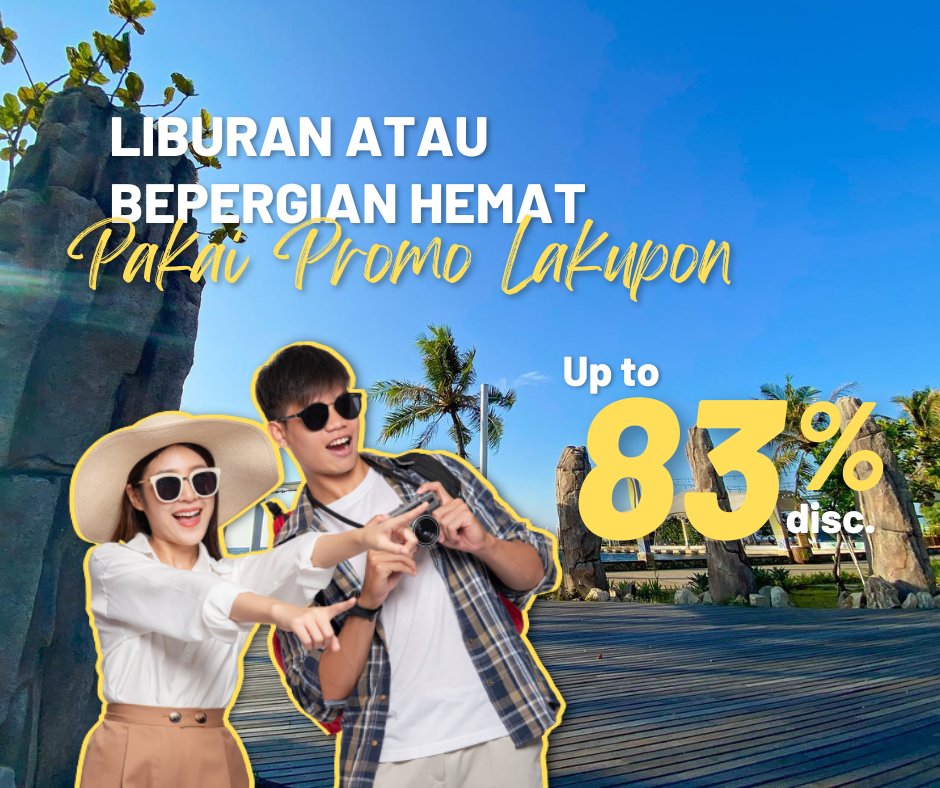 LaKupon's tweet photo. Pssttt!! Ini nih tanda-tanda gajianmu masih aman pas tanggal muda begini 😜

Apalagi kalau udah serbu promo-promo di Lakupon yang diskonnya hingga 83%, udah pasti masih aman tuh 😁

Cek yuk, promo apa aja yang bisa nemenin kamu diawal bulan bareng https://t.co/e28ugtxmhc! https://t.co/z0DdyhSIT6