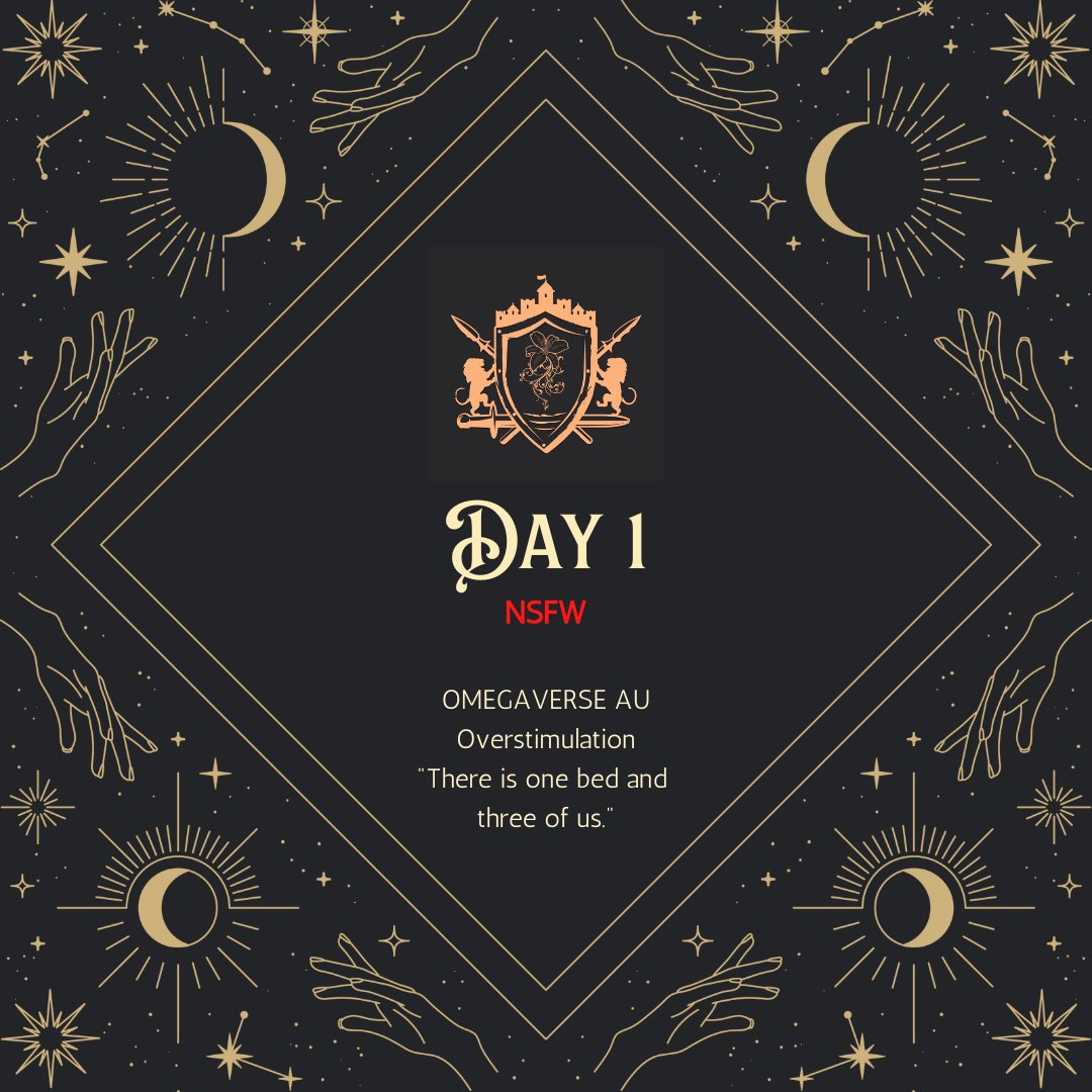SoosWeek's tweet photo. Day1
NSFW

Omegaverse AU
Overstimulation
"There is one bed and three of us" https://t.co/dYCU9nGSMC